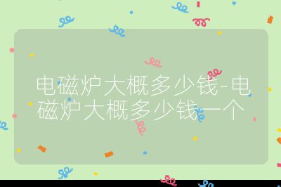 电磁炉大概多少钱-电磁炉大概多少钱一个