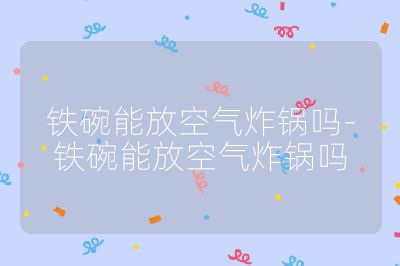 铁碗能放空气炸锅吗-铁碗能放空气炸锅吗