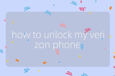 how to unlock my verizon phone