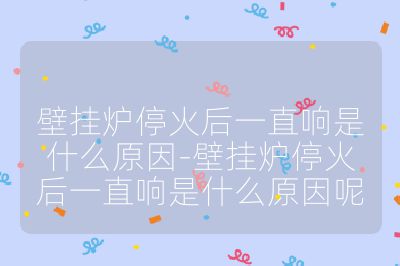 壁挂炉停火后一直响是什么原因-壁挂炉停火后一直响是什么原因呢