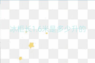 冰柜长1.6米是多少升的