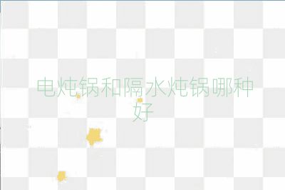 电炖锅和隔水炖锅哪种好