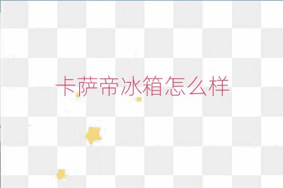 卡萨帝冰箱怎么样