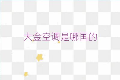 大金空调是哪国的