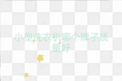 小型洗衣机哪个牌子质量好