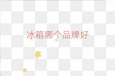 冰箱哪个品牌好