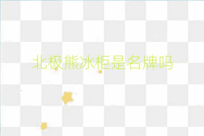 北极熊冰柜是名牌吗