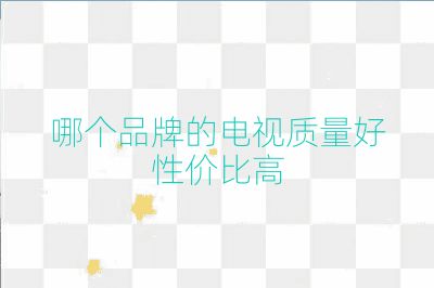 哪个品牌的电视质量好性价比高