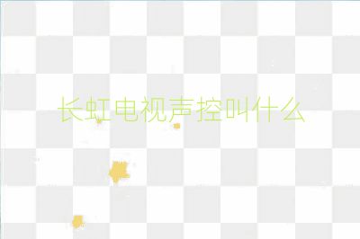 长虹电视声控叫什么